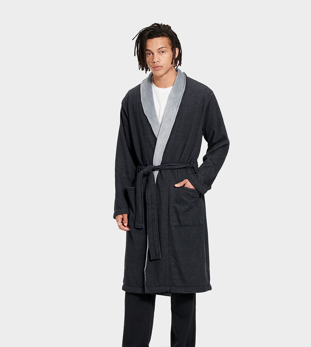 Ugg Robes Canada - Ugg Men's Robinson Black